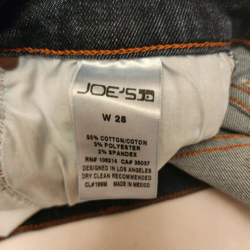 Joe's Jeans Bermuda Jean Shorts Size 28 - Picture 9 of 11